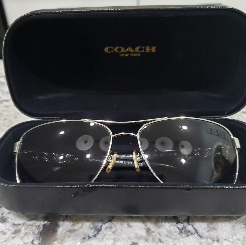 Coach Sunglasses, Black